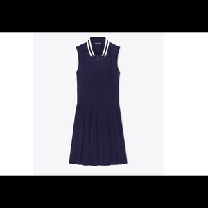 Tory Burch Navy Pleated Golf/ Tennis Dress